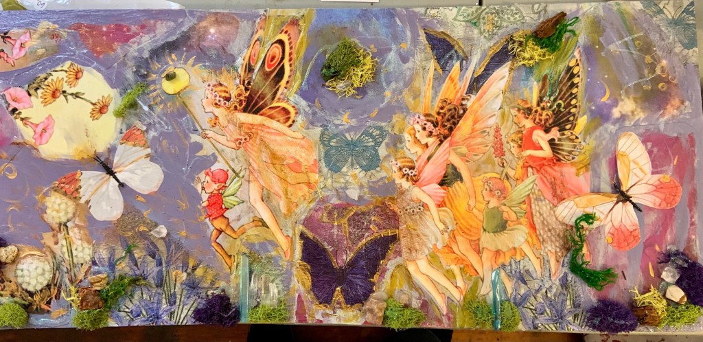 Fairy Walk, art by Emma Phaneuf