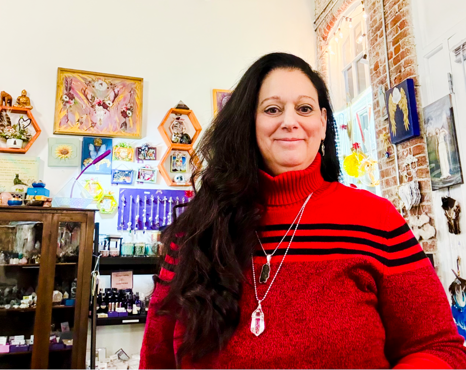 Emma at Crystal Healing Arts December 2025. 